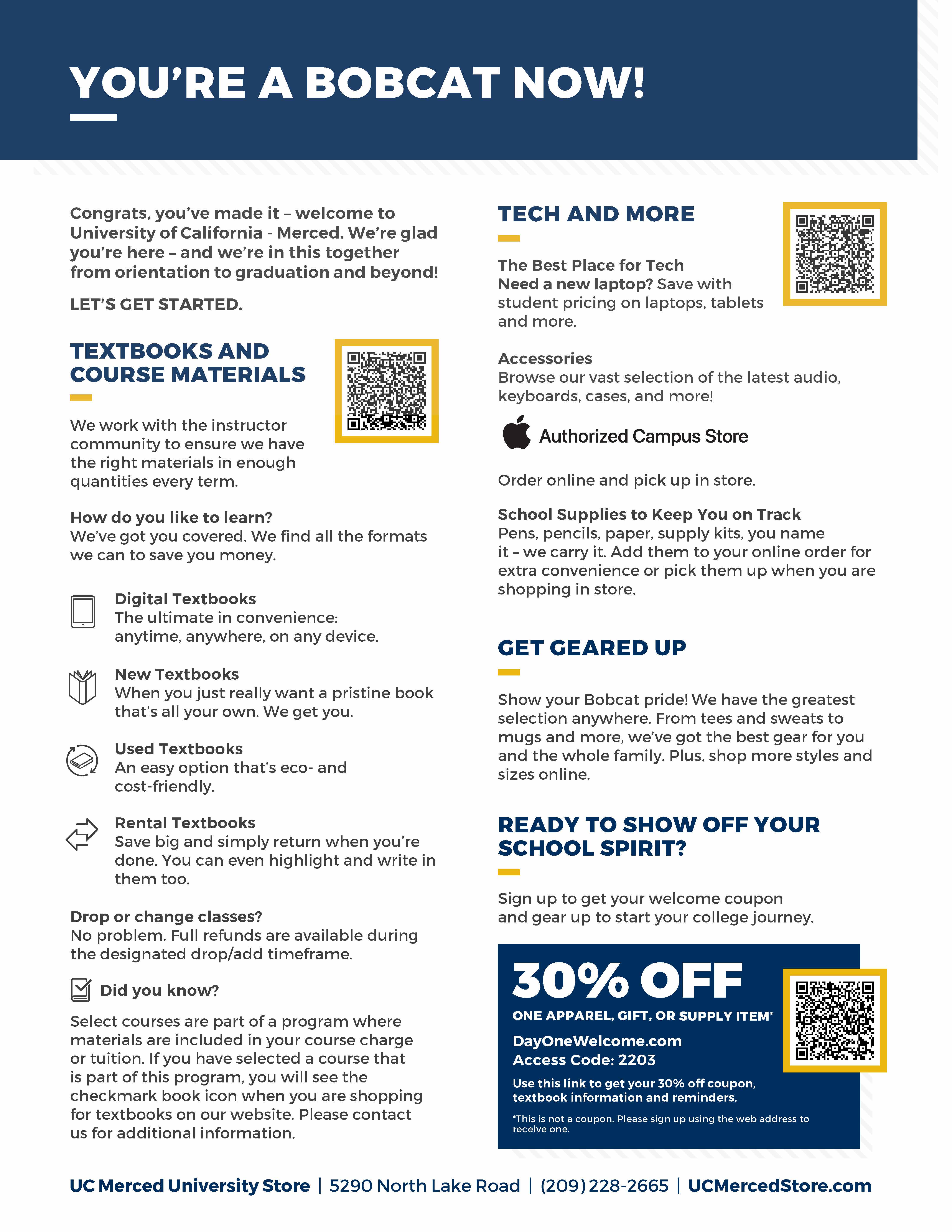 Orientation - 2022 University Store Coupon Image